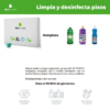 Limpiador y desinfectante de pisos, (120 pastillas rinde 600 lts) - Image 8